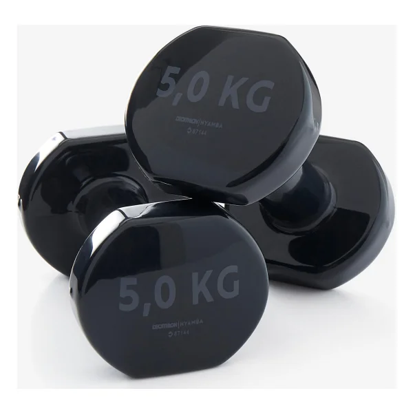 Decathlon Domyos 5 Kg Dambıl X2 - Fitness Hafif Antrenman - 10 kg - Görsel 8