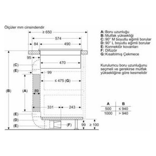 Siemens EX875LX57E Davlumbazlı Entegreli İndüksiyonlu Ocak - Görsel 9