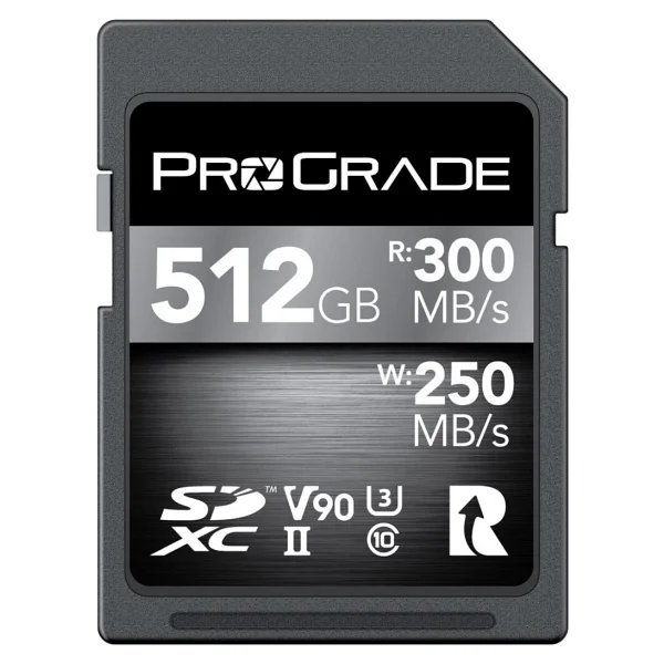 ProGrade Digital SDXC UHS-II V90 U3 512 GB Hafıza Kartı - Görsel 3