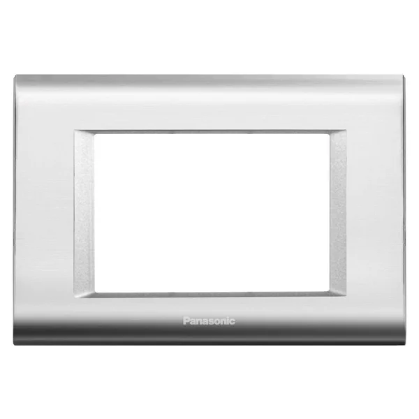 Viko Panasonic Thea 3M Sistema Chrome+Metalik Beyaz Çerçeve - WVTF18435CH-TR - Görsel 2