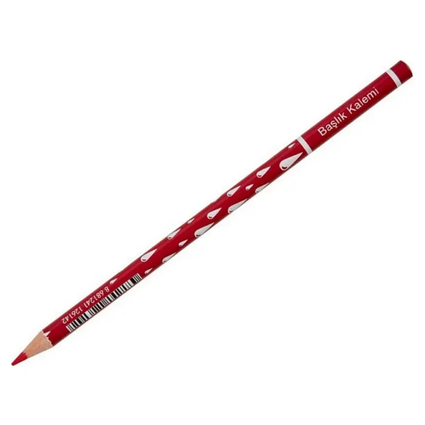 Faber-Castell Kurşun Kalem Başlık Damla Kırmızı 1131451000 - Görsel 4