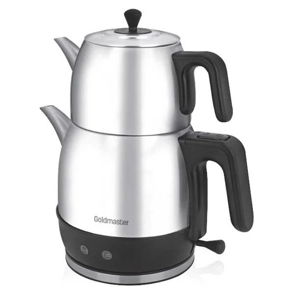 Goldmaster GM 7340 Demlika XL Çelik Çay Makinesi - Görsel 4