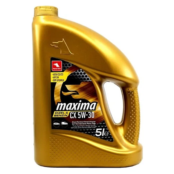 Petrol Ofisi Maxima CX 5W-30 5 lt Motor Yağı - 2022 - Görsel 2