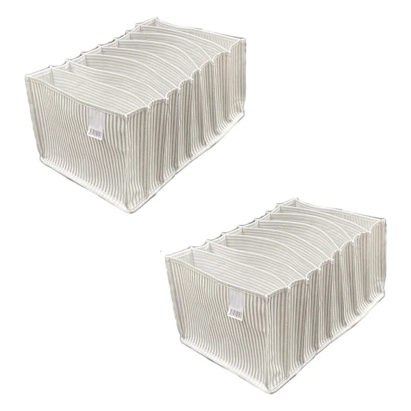 Meleni Home Çok Amaçlı 11 Bölmeli Akordiyon Çekmece ve Dolap Içi Düzenleyici 11 x 41 x 12 cm S 2 Adet - Görsel 6