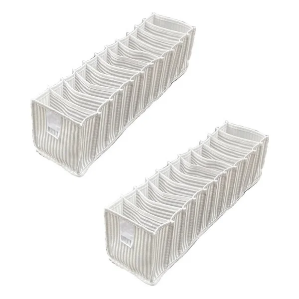 Meleni Home Çok Amaçlı 11 Bölmeli Akordiyon Çekmece ve Dolap Içi Düzenleyici 11 x 41 x 12 cm S 2 Adet - Görsel 4