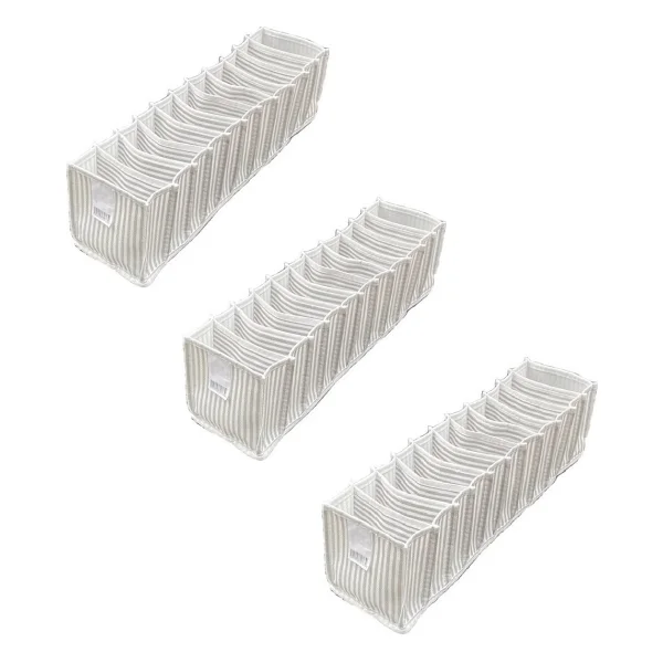 Meleni Home Çok Amaçlı 11 Bölmeli Akordiyon Çekmece ve Dolap Içi Düzenleyici 11 x 41 x 12 cm S 3 Adet - Görsel 6