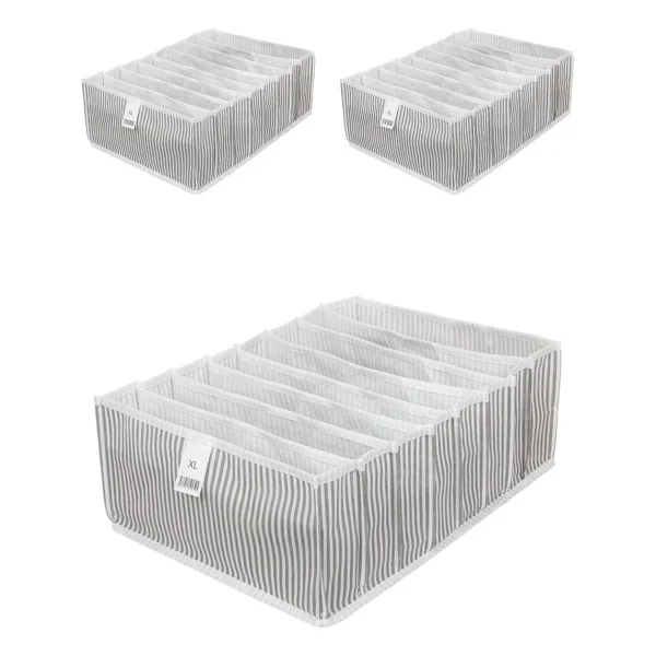 Meleni Home Çok Amaçlı 11 Bölmeli Akordiyon Çekmece ve Dolap Içi Düzenleyici 11 x 41 x 12 cm S 3 Adet - Görsel 7