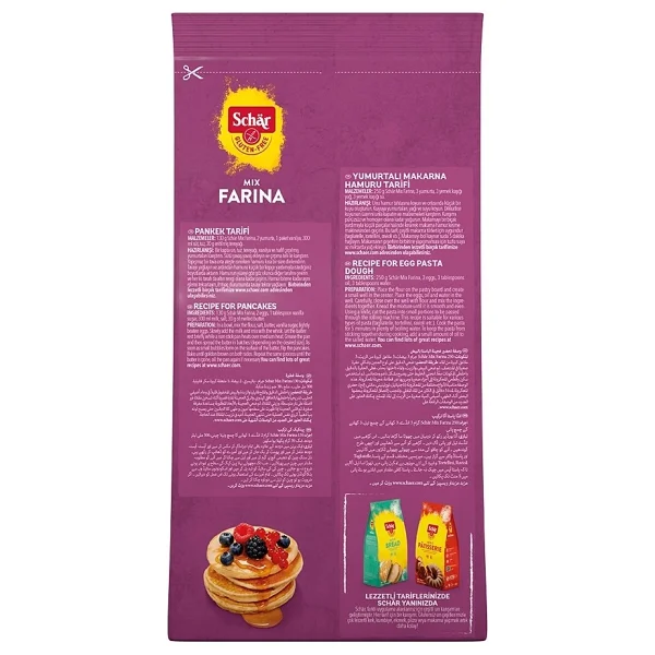 Schar 1 kg 5'li Farina Çok Amaçlı Glutensiz Un - Görsel 6