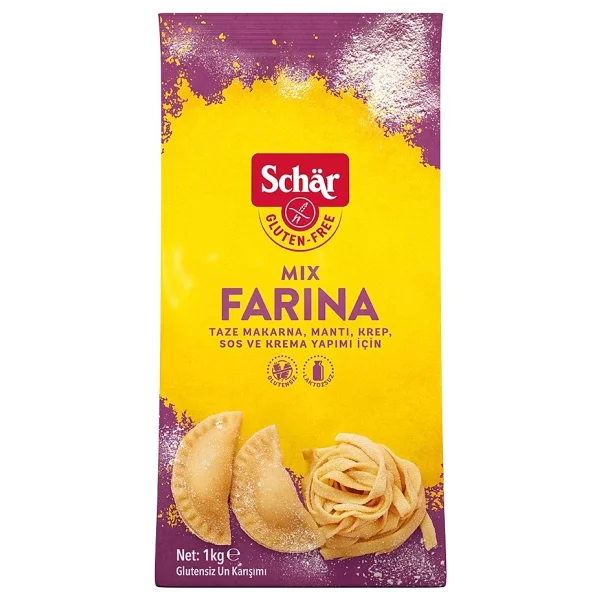 Schar 1 kg 5'li Farina Çok Amaçlı Glutensiz Un - Görsel 2