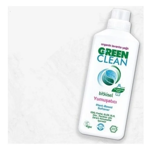 U Green Clean Organik Lavanta Yağlı Bitkisel Yumuşatıcı 1 lt - Görsel 3