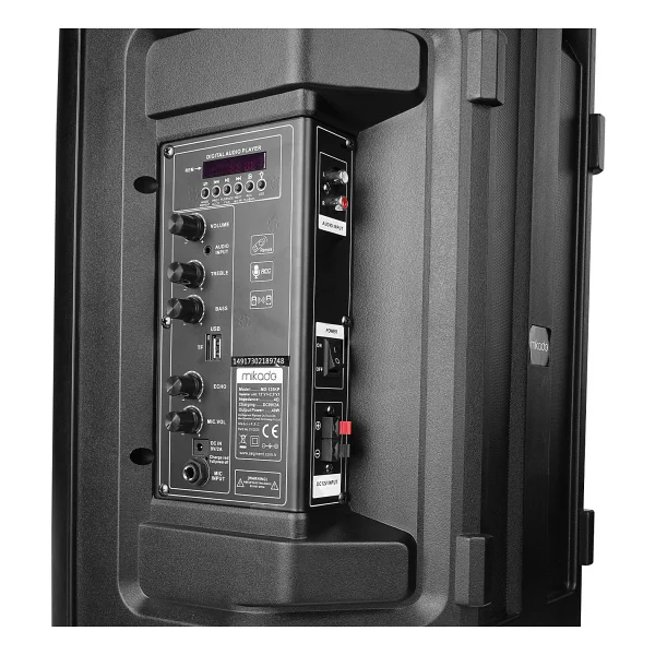 Mikado MD-125KP 40 W Mikrofonlu Parti Hoparlörü - Görsel 4