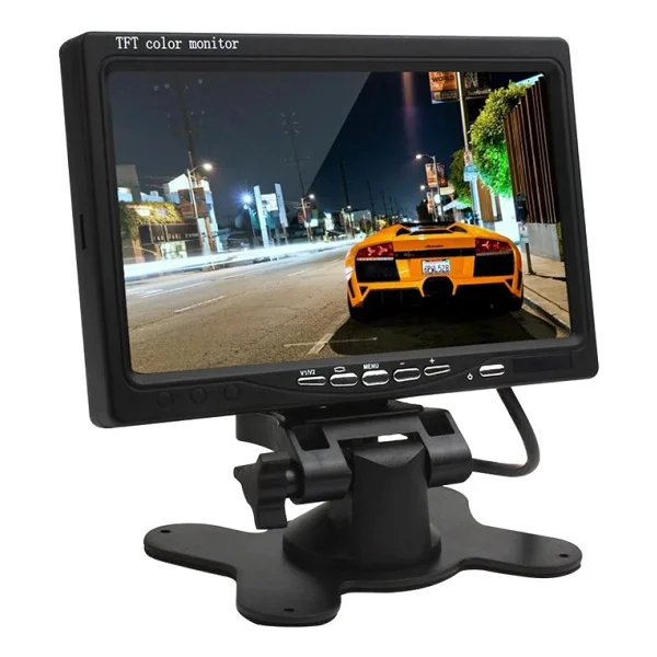 Powermaster PM-16804 7" Dörde Bölünebilen Quad Araç İçi Monitör - Görsel 2