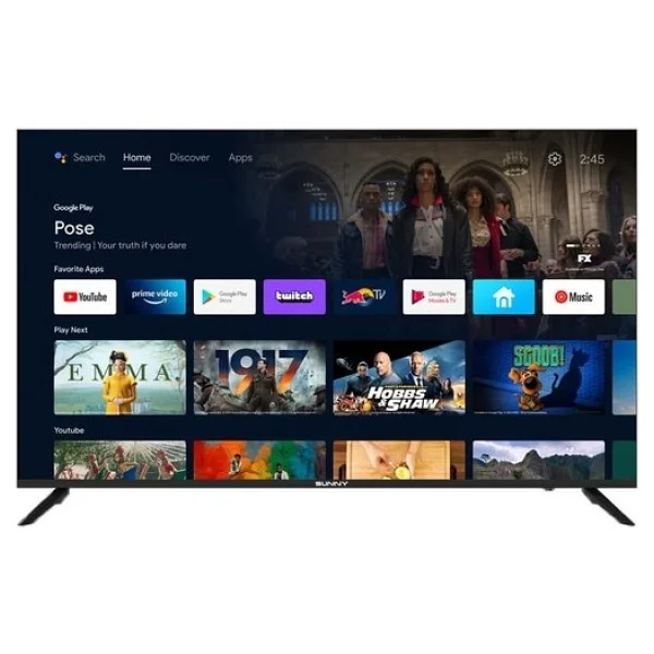 Sunny SN50FMN602 4K Ultra HD 50" 127 Ekran Uydu Alıcılı Smart LED TV - Görsel 2