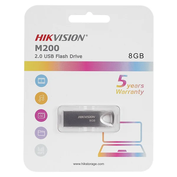 Hikvision HS-USB-M200/8G 8 GB Flash Bellek - Görsel 3