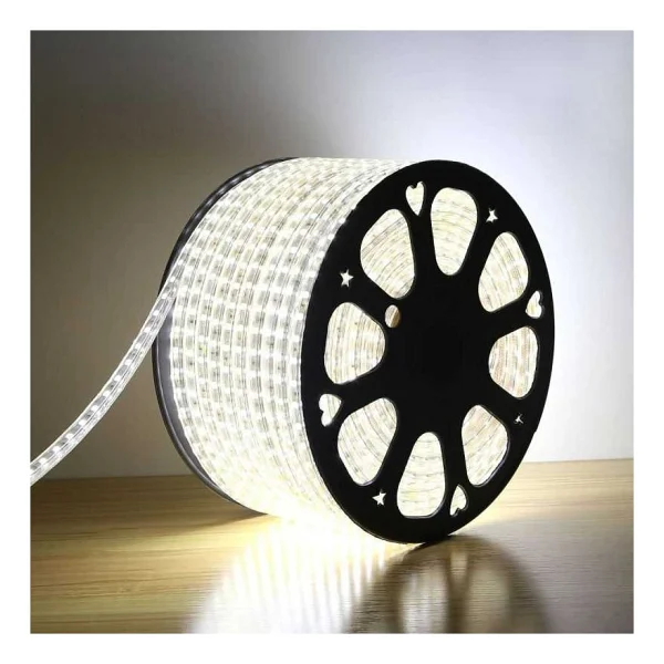 Fuji LED Dış Mekan IP65 120 Ledli Şerit Hortum LED 220 V Tak Çalıştır - 1 m - Gün Işığı - Görsel 7