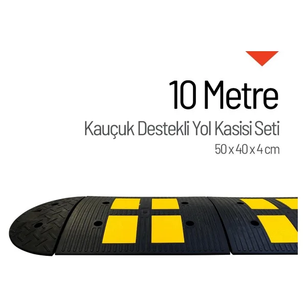 Kauçuk Destekli Yol Kasisi 10 Metre Set - Görsel 10