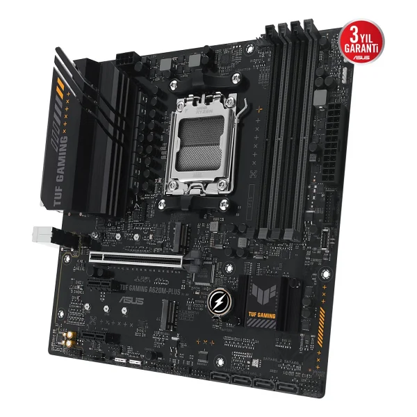 Asus TUF Gaming A620M-Plus Wi-Fi AMD AM5 DDR5 Micro ATX Anakart - Görsel 4