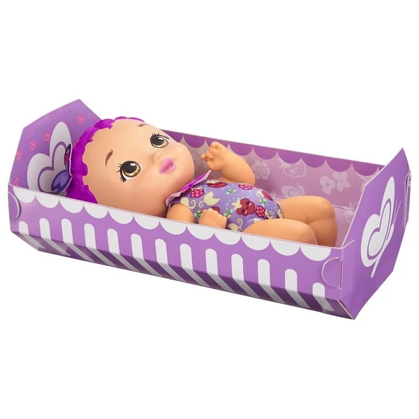 My Garden Baby Mor Saçlı Kelebek Bebeğimin Yemek Zamanı GYP00 - Görsel 4