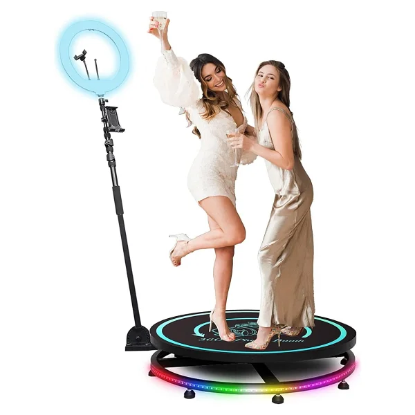 100 CM Mutay Tech 360 Video Booth - Siyah - Görsel 6