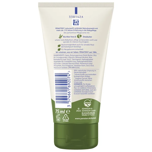 Penaten Natursanft Bebek Yüz ve Vücut Bakım Kremi 75 ml - Görsel 2