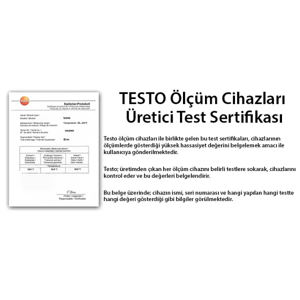 Testo 606-1 Higrometre - Görsel 3
