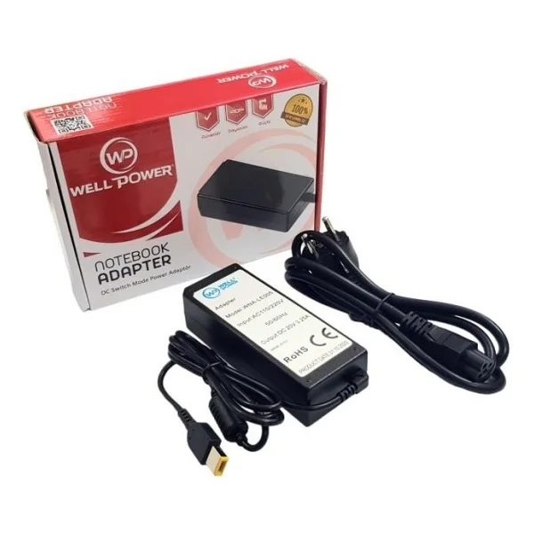 WellPower 20V 3.25A Notebook Şarj Adaptör Lenovo Uyumlu - Görsel 4