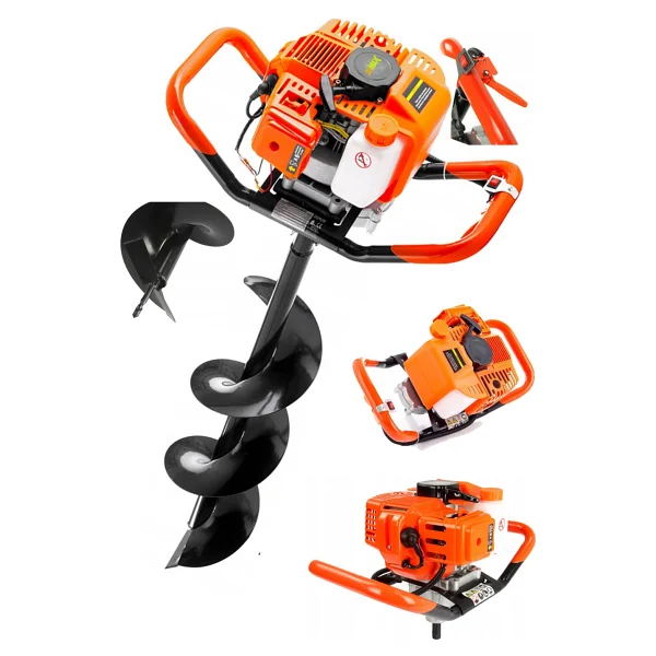 Stilmax STEA990 9900X 20 cm 9.9 Hp Benzinli Toprak Burgu Makinesi - Görsel 4