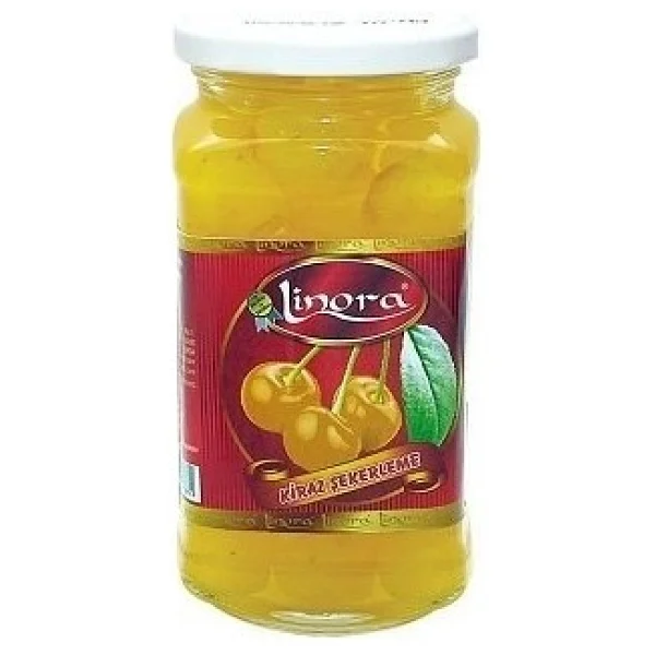 Linora Sarı Kiraz Şekerleme Kavanoz 500 Gr - Görsel 2