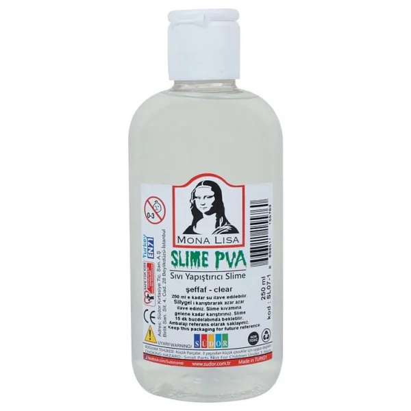Mona Lisa Slime Jeli 250 Şeffaf - Görsel 2