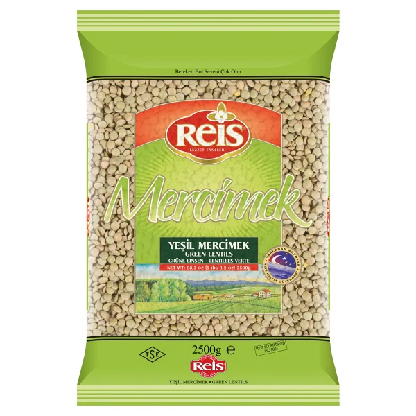 Reis Yeşil Mercimek 2.5 kg - Görsel 6