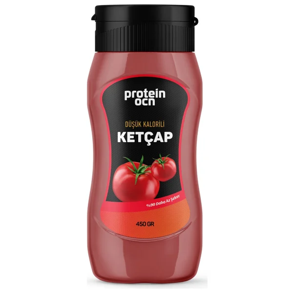Proteinocean Ketçap - Düşük Şekerli Düşük Kalorili - 450g - Görsel 2