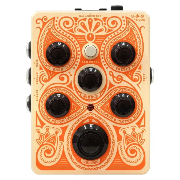 Orange D-PD-ACOUSTIC-PEDAL Akustik Gitar Preamp Pedalı - Görsel 4