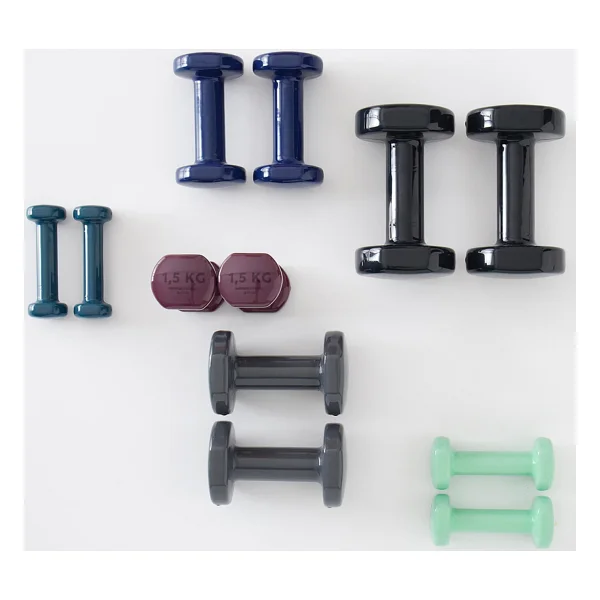 Decathlon Domyos 5 Kg Dambıl X2 - Fitness Hafif Antrenman - 10 kg - Görsel 3