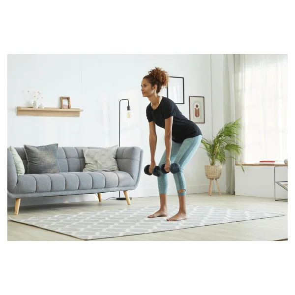 Decathlon Domyos 5 Kg Dambıl X2 - Fitness Hafif Antrenman - 10 kg - Görsel 7