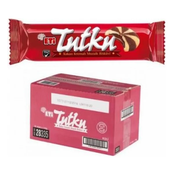 Eti Tutku Bisküvi 24x100 gr - Görsel 8