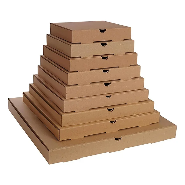 Kuzeykutu Baskısız Pizza Kutusu 30 x 30 x 4 cm 100 Adet - Görsel 4
