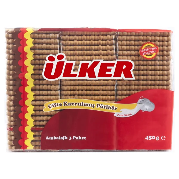 Ülker Pötibör Çifte Kavrulmuş Bisküvi 450 gr - Görsel 2