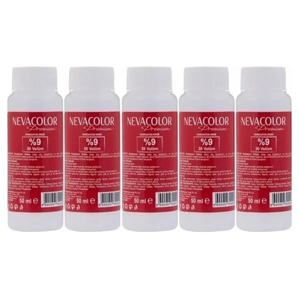 Neva Color Premium Oksidasyon Kremi 30 Volume %9 50 ml 5 Adet - Görsel 2