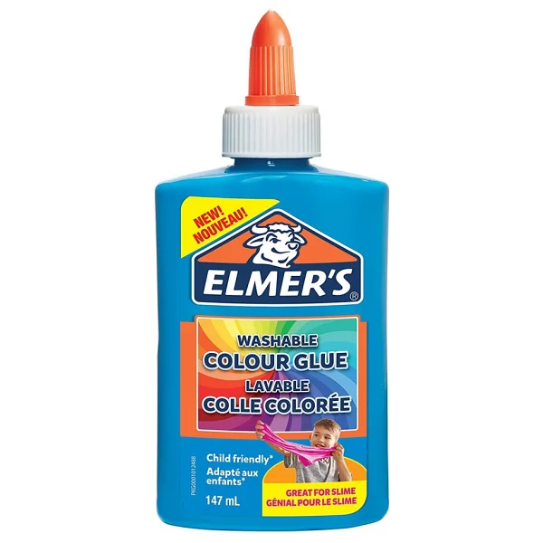 Elmer's Mat Renkli Yapıştırıcı 147 ml Mavi - Görsel 2