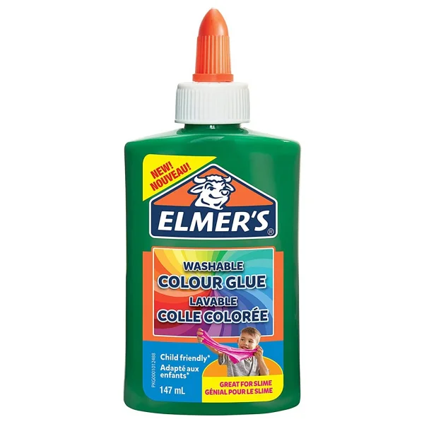 Elmer's Mat Renkli Yapıştırıcı 147 ml Yeşil - Görsel 2