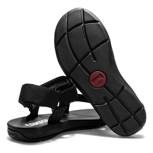 Camper Match K100539-001 Siyah Erkek Sandalet - Görsel 4