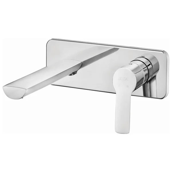E.C.A. Luna 102167606-K Tek Rozetli Ankastre Lavabo Bataryası - Görsel 3