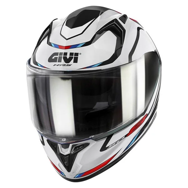 Givi 50.8 Mach1 Full Face Siyah Beyaz Kask - Görsel 4