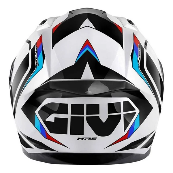 Givi 50.8 Mach1 Full Face Siyah Beyaz Kask - Görsel 3