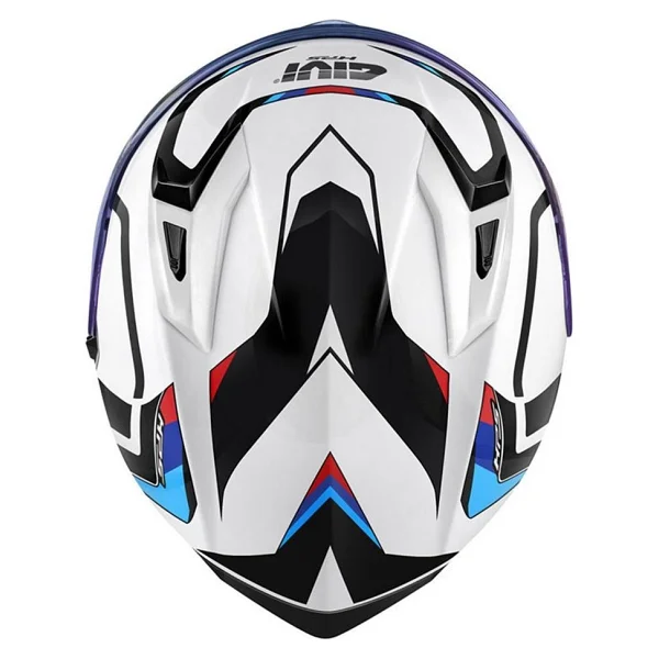 Givi 50.8 Mach1 Full Face Siyah Beyaz Kask - Görsel 6