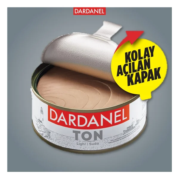 Dardanel Light Ton Balığı 2x140 gr 2'li - Görsel 5