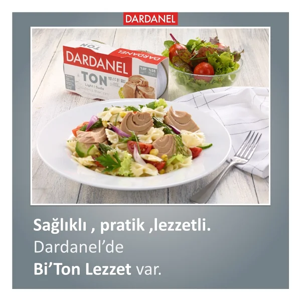 Dardanel Light Ton Balığı 2x140 gr 2'li - Görsel 6