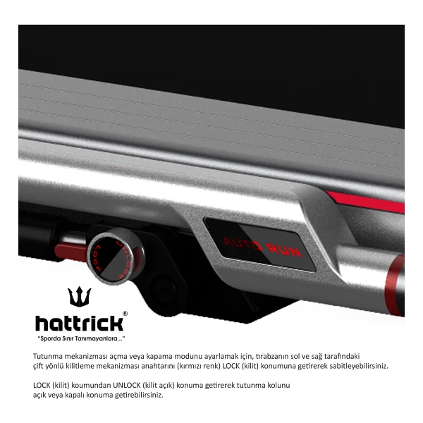 Hattrick Perfect Pro Koşu Bandı - Görsel 8