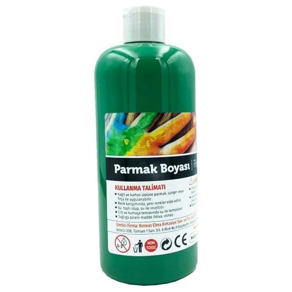 Red Apple Beyaz Parmak Boya 500 ml - Görsel 6