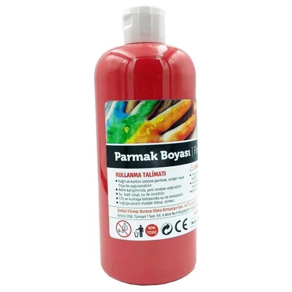 Red Apple Beyaz Parmak Boya 500 ml - Görsel 5
